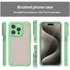 Coque arrière Phonesta Shockproof Armor pour Apple iPhone 15 Pro - Vert 2