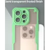 Coque arrière Phonesta Shockproof Armor pour Apple iPhone 15 Pro - Vert 5