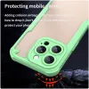 Coque arrière Phonesta Shockproof Armor pour Apple iPhone 15 Pro Max - Vert 4