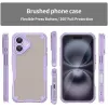 Coque arrière Phonesta Shockproof Armor pour Apple iPhone 16 - Violet 2