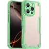 Coque arrière Phonesta Shockproof Armor pour Apple iPhone 16 Pro - Vert