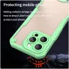 Coque arrière Phonesta Shockproof Armor pour Apple iPhone 16 Pro - Vert 4