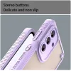 Coque arrière Phonesta Shockproof Armor pour Samsung Galaxy A36 - Violet 6