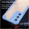 Coque arrière Phonesta Shockproof Armor pour Samsung Galaxy S25/S24 - Bleu 4