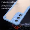 Coque arrière Phonesta Shockproof Armor pour Samsung Galaxy S25 Plus/S24 Plus - Bleu 4