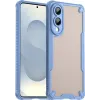 Coque arrière Phonesta Shockproof Armor pour Samsung Galaxy S25 Edge - Bleu