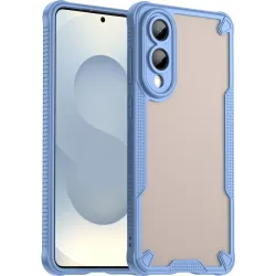 Coque arrière Phonesta Shockproof Armor pour Samsung Galaxy S25 Edge - Bleu