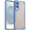 Coque arrière Phonesta Shockproof Armor pour Samsung Galaxy S25 Edge - Bleu
