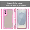 Coque arrière Phonesta Shockproof Armor pour Samsung Galaxy S25 Edge - Rose 2