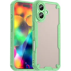Coque arrière Phonesta Shockproof Armor pour Apple iPhone 17 - Vert