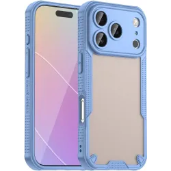 Coque arrière Phonesta Shockproof Armor pour Apple iPhone 17 Pro - Bleu