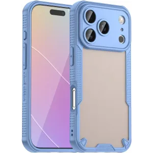 Coque arrière Phonesta Shockproof Armor pour Apple iPhone 17 Pro - Bleu
