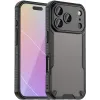 Coque arrière Phonesta Shockproof Armor pour Apple iPhone 17 Pro - Noir