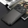 Coque arrière Phonesta Shockproof Armor pour Apple iPhone 17 Pro - Noir 2