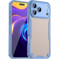 Coque arrière Phonesta Shockproof Armor pour Apple iPhone 17 Pro Max - Bleu