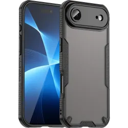 Coque arrière Phonesta Shockproof Armor pour Apple iPhone Air - Noir