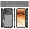 Coque arrière Phonesta Shockproof Armor pour HONOR 600 Pro - Noir 1