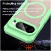 Coque arrière Phonesta Shockproof Armor avec MagSafe pour Google Pixel 10 Pro - Vert 4