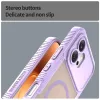 Coque arrière Phonesta Shockproof Armor avec MagSafe pour HONOR 600 - Violet 5