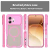 Coque arrière Phonesta Shockproof Armor avec MagSafe pour HONOR 600 - Rose 1