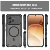 Coque arrière Phonesta Shockproof Armor avec MagSafe pour HONOR 600 - Noir 1