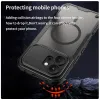 Coque arrière Phonesta Shockproof Armor avec MagSafe pour HONOR 600 - Noir 3