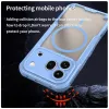 Coque arrière Phonesta Shockproof Armor avec MagSafe pour HONOR 600 Pro - Bleu 3