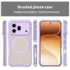 Coque arrière Phonesta Shockproof Armor avec MagSafe pour HONOR 600 Pro - Violet 1
