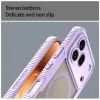 Coque arrière Phonesta Shockproof Armor avec MagSafe pour HONOR 600 Pro - Violet 5