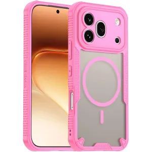Coque arrière Phonesta Shockproof Armor avec MagSafe pour HONOR 600 Pro - Rose