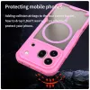 Coque arrière Phonesta Shockproof Armor avec MagSafe pour HONOR 600 Pro - Rose 3