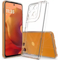 Coque arrière Phonesta Scratchproof pour Motorola Moto G17/G17 Power/G15/G15 Power - Transparent