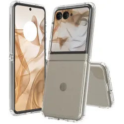 Coque arrière Phonesta Scratchproof pour Motorola Razr 60 / Razr 50 - Transparent