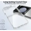 Coque arrière Phonesta Scratchproof pour Samsung Galaxy Z Flip 7 FE / Z Flip 6 - Transparent 3