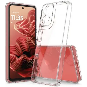 Coque arrière Phonesta Scratchproof pour Motorola Moto G35 - Transparent