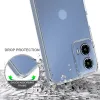 Coque arrière Phonesta Scratchproof pour Motorola Moto G45 / Moto G34 - Transparent 5
