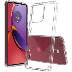 Coque arrière Phonesta Scratchproof pour Motorola Moto G84 - Transparent