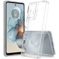 Coque arrière Phonesta Scratchproof pour Motorola Moto G85 - Transparent