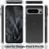 Coque arrière Phonesta Scratchproof pour Google Pixel 8 Pro - Transparent 2