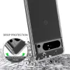 Coque arrière Phonesta Scratchproof pour Google Pixel 8 Pro - Transparent 5