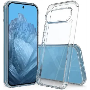 Coque arrière Phonesta Scratchproof pour Google Pixel 9 Pro - Transparent