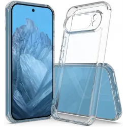 Coque arrière Phonesta Scratchproof pour Google Pixel 9 Pro XL - Transparent