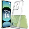 Coque arrière Phonesta Scratchproof pour Xiaomi Redmi Note 14 5G - Transparent