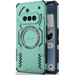 Coque arrière Phonesta Shield Armor avec MagSafe pour Nothing Phone (3a) - Vert