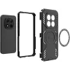 Coque arrière Phonesta Shield Armor avec MagSafe pour Xiaomi Redmi Note 15 Pro 5G - Noir 5