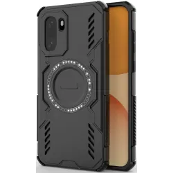 Coque arrière Phonesta Shield Armor avec MagSafe pour OnePlus 15R - Noir