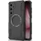 Coque arrière Phonesta Shield Armor avec MagSafe pour Samsung Galaxy S24 FE - Noir