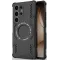 Coque arrière Phonesta Shield Armor avec MagSafe pour Samsung Galaxy S25 Ultra - Noir