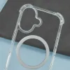 Coque arrière Phonesta Shockproof MagSafe pour Apple iPhone 16 - Transparent 5