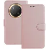 Coque portefeuille Phonesta Smooth Skin pour HONOR Magic7 Lite - Or rose